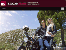 Tablet Screenshot of esquad.fr